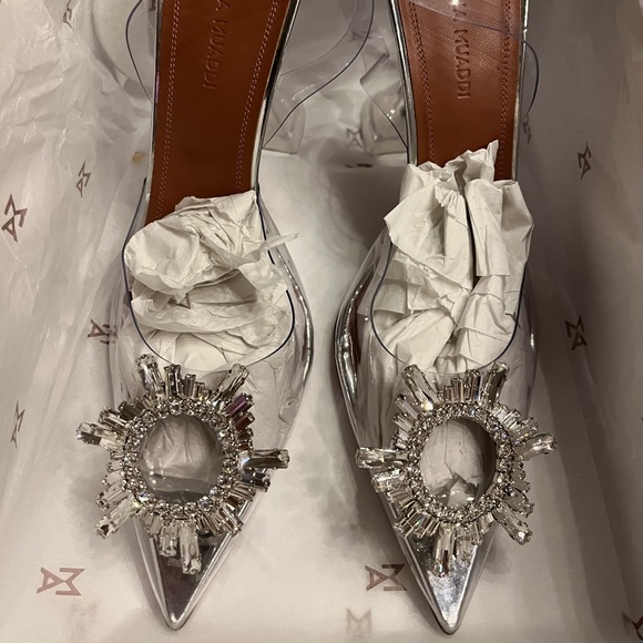 AMINA MUADDI - Begum PVC Slingback Pumps (sold out everywhere) - Picture 3 of 3